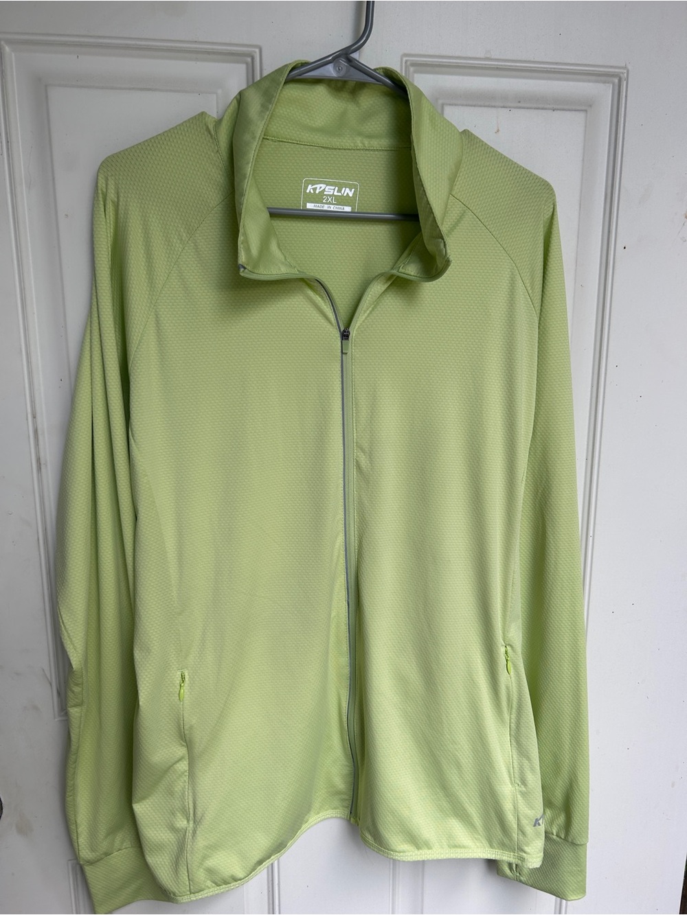 Women’s Light Green Full-Zip Jacket